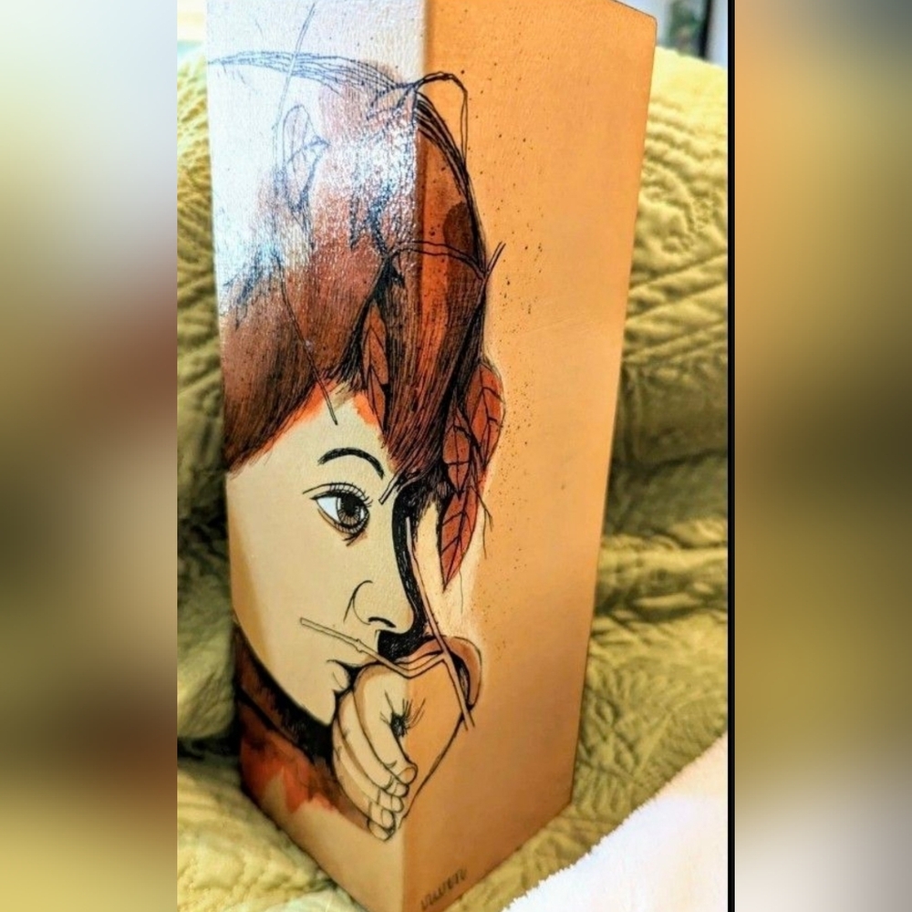 Vintage Rare Irwin Hand-Painted Musical Box – Signed & Works Perfectly Art/Music